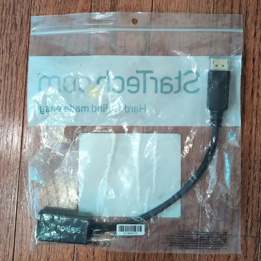 Star Tech DisplayPort Adapter DisplayPort to HDMI Adapter Converter NEW